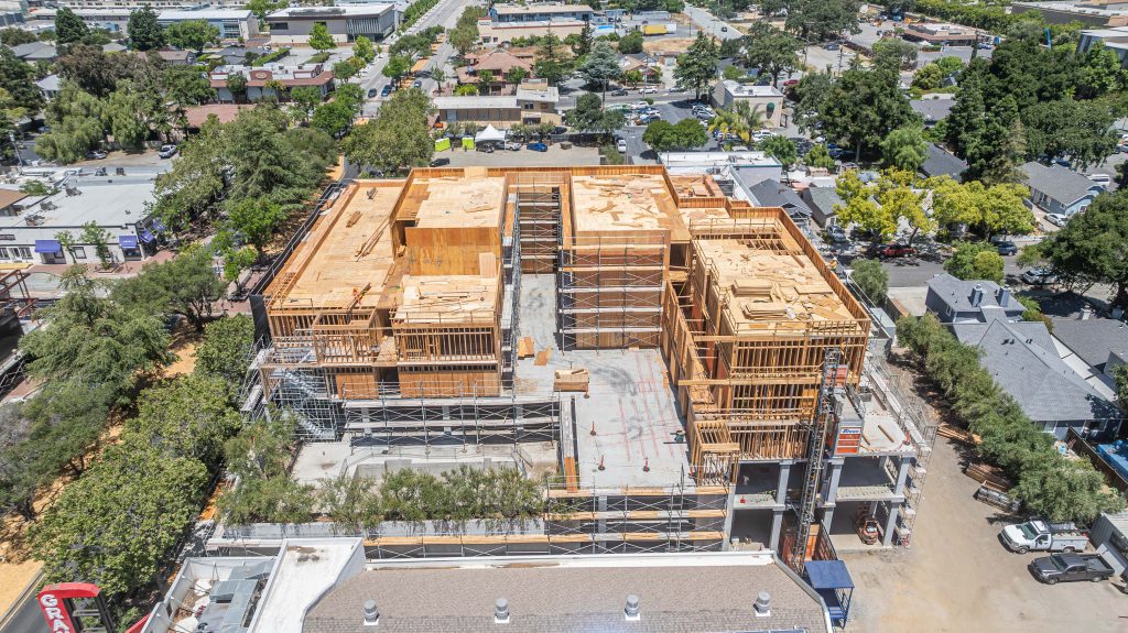drone view of a Under construction site 2